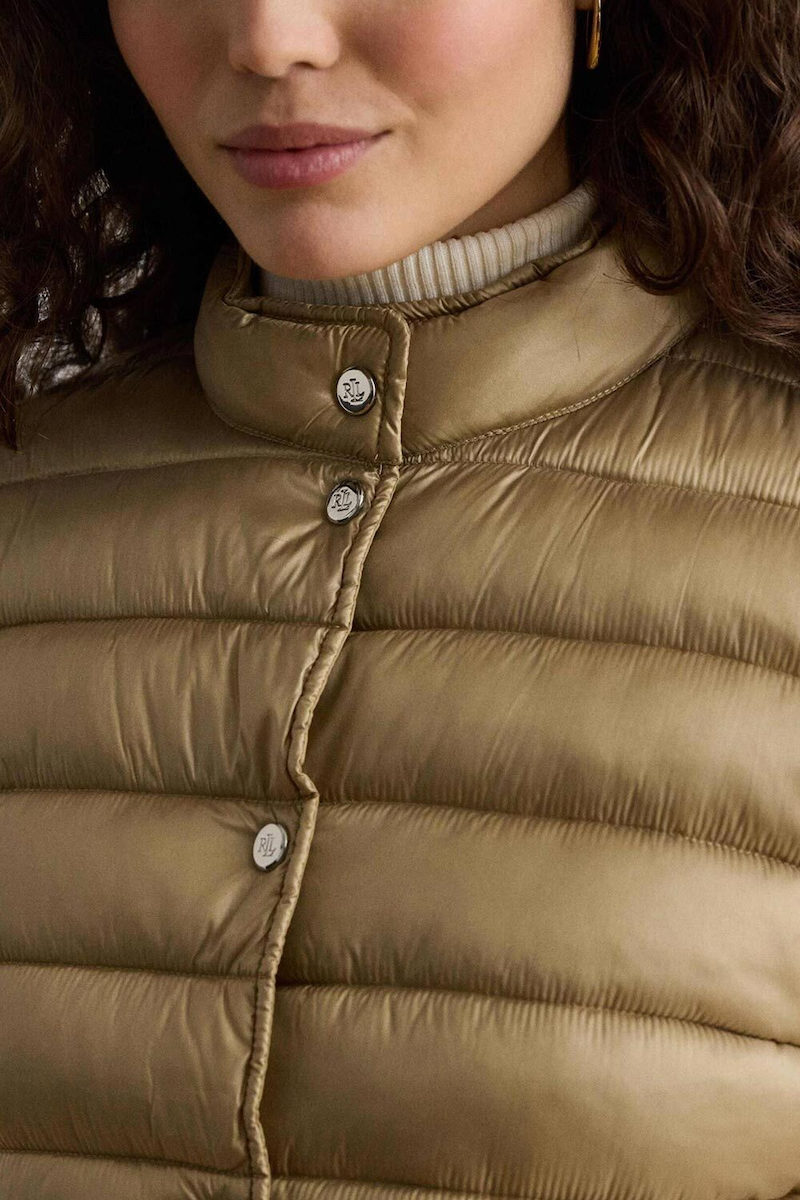 Γυναικείο Μπουφάν Καφέ Ralph Lauren 297P18066002-Tan