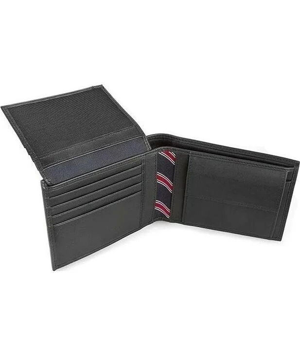 Ανδρικό Δερμάτινο Eton Πορτοφόλι Μαύρο Tommy Hilfiger AM0AM00652-002