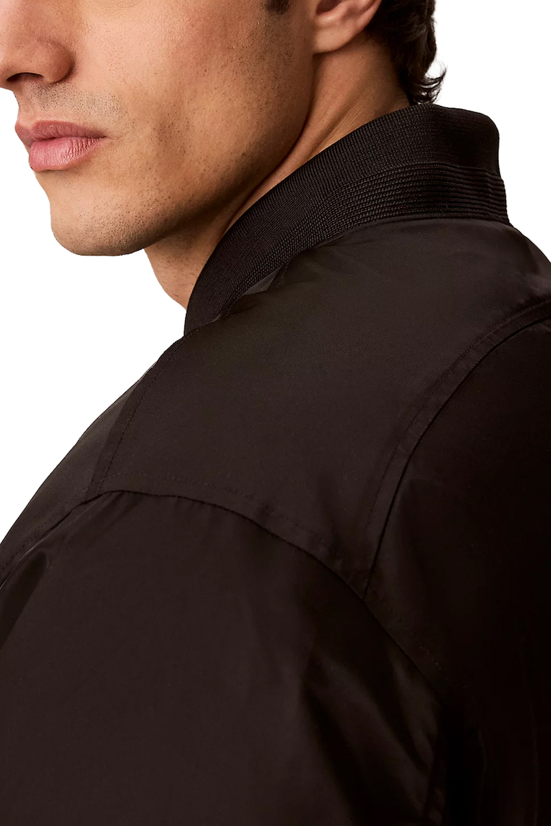 Ανδρικό Bomber Μπουφάν Μαύρο Calvin Klein LV04RG505G-UB1