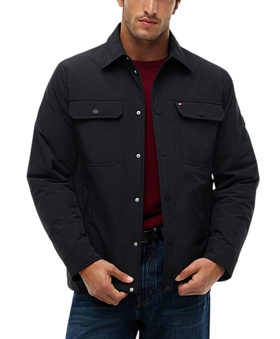Ανδρικό Μπουφάν Μαύρο Tommy Hilfiger MW0MW44767-BDS