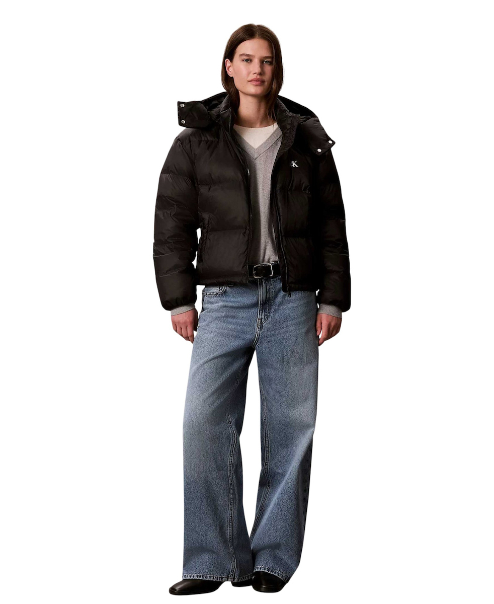 Γυναικείο Μπουφάν Μαύρο Calvin Klein LV047H500G-UB1