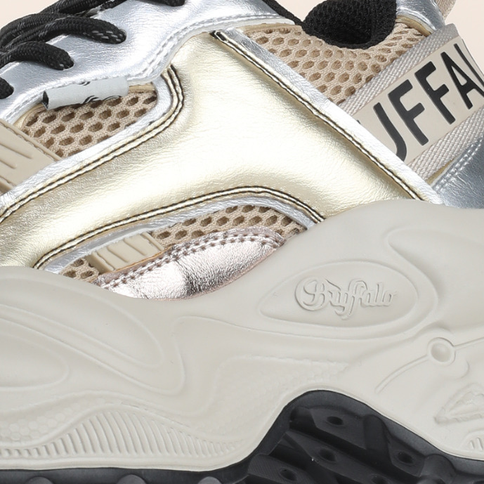 Γυναικεία Yuno Sneakers Buffalo BUFPD00016356-COPPER SILVER