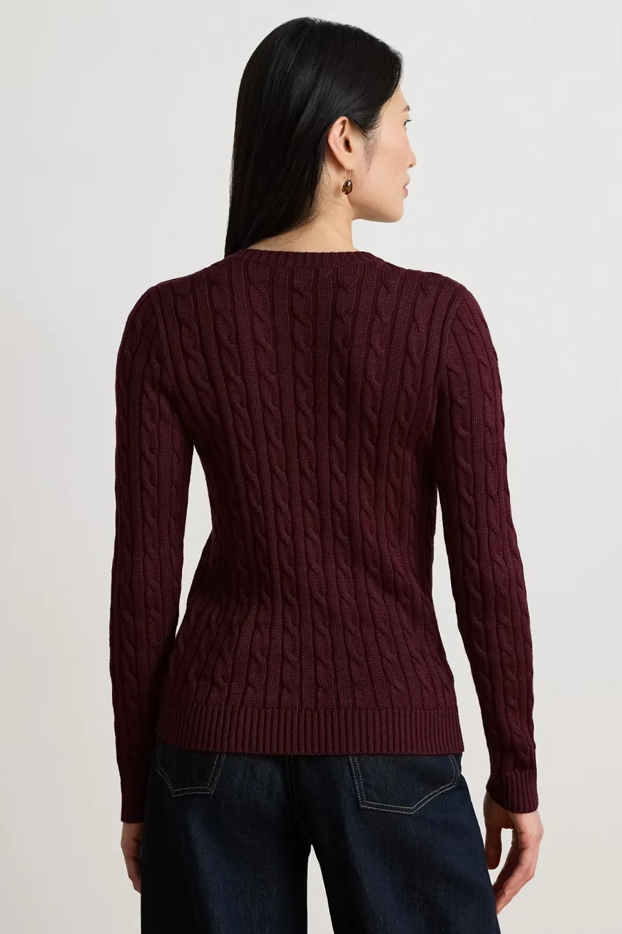 Γυναικείο Πουλόβερ Μπορντό Ralph Lauren 200P14039503-RED