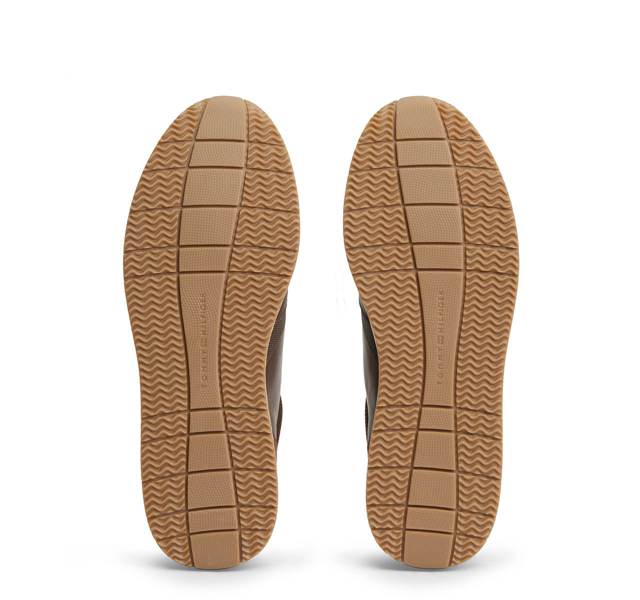 Ανδρικά Δερμάτινα Sneakers Καφέ Tommy Hilfiger FM0FM05910-GT6