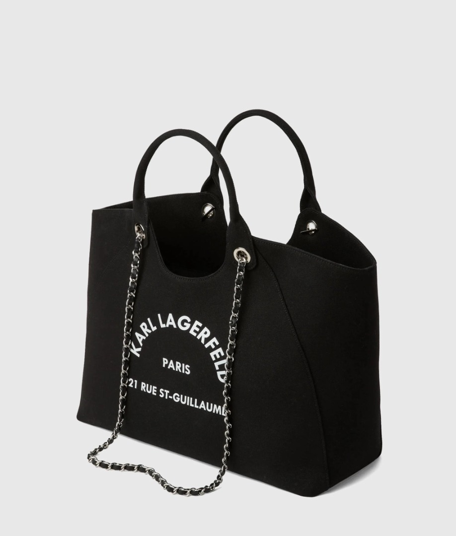 Γυναικεία K/RSG CHAIN SHOPPER Τσάντα Μαύρη Karl Lagerfeld B3W50068-999 Black