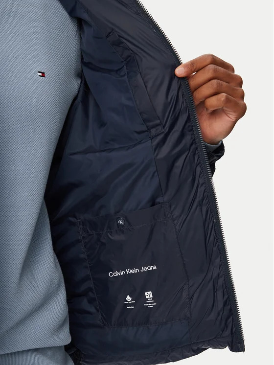 Ανδρικό Μπουφάν Navy Μπλε Calvin Klein LV04RG513G-CEF