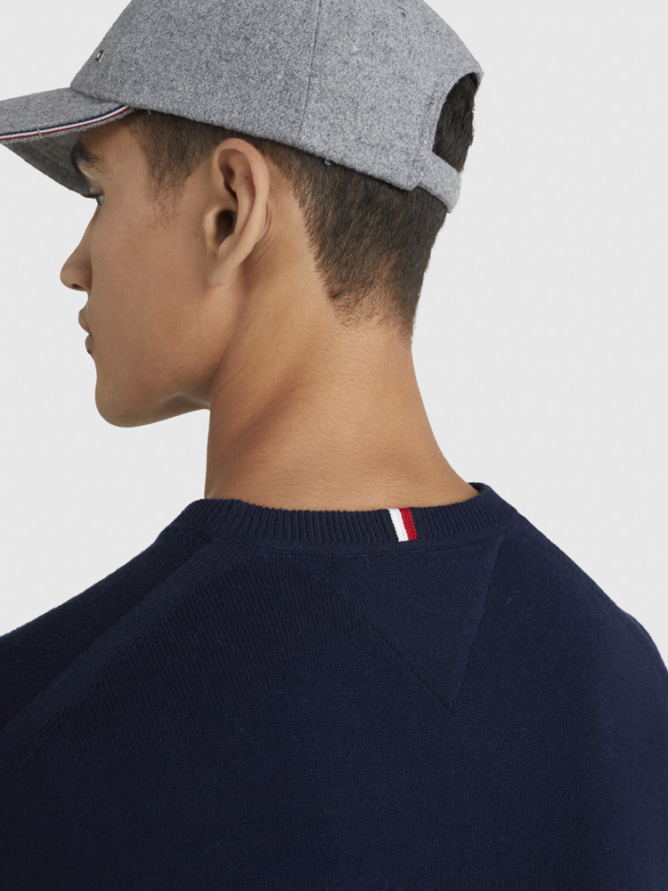 Ανδρικό Πουλόβερ Navy Μπλε Tommy Hilfiger MW0MW28046-DW5