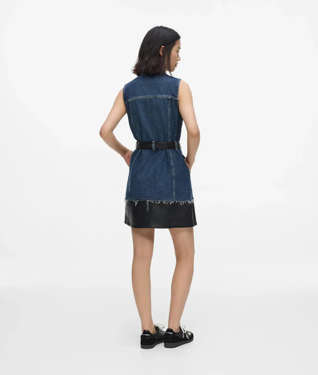 Γυναικείο Αμάνικο Τζιν Φόρεμα Μπλε Karl Lagerfeld Jeans B3W13007-2AT Blue