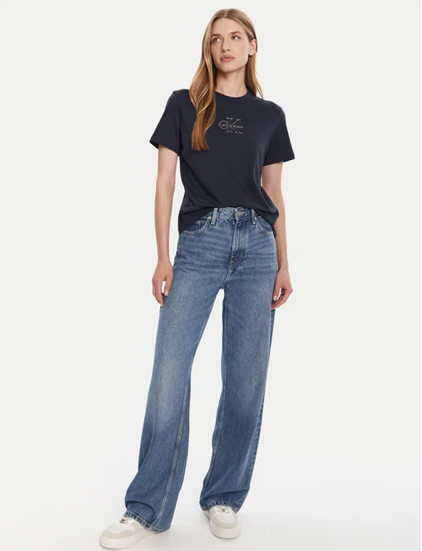 Γυναικείο T-shirt Μαύρο Calvin Klein LV047D873G-UB1