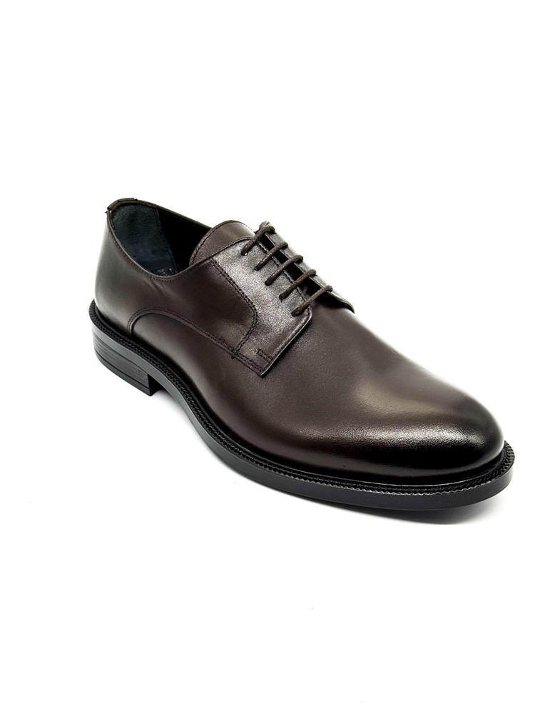 Ανδρικά Δερμάτινα Παπούτσια Καφέ Diadoch 5206-BROWN