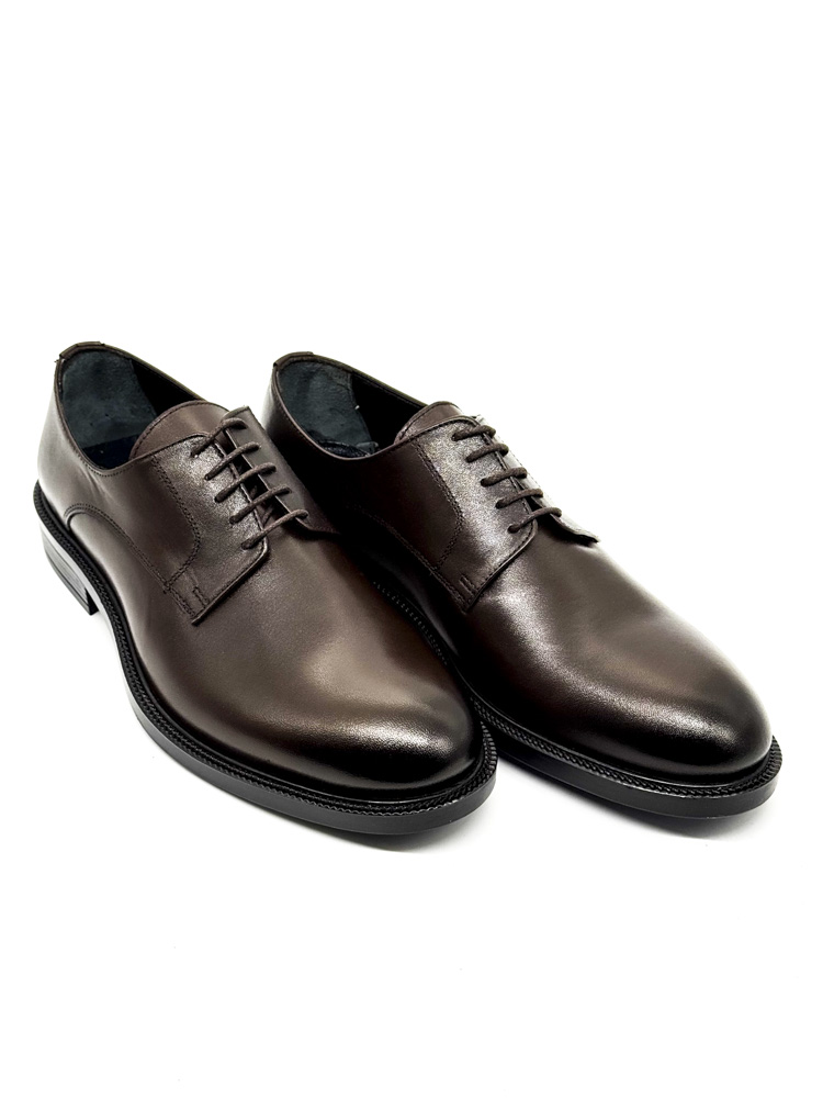 Ανδρικά Δερμάτινα Παπούτσια Καφέ Diadoch 5206-BROWN