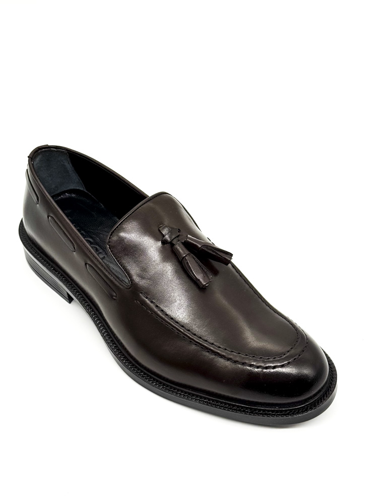 Ανδρικά Δερμάτινα Παπούτσια Καφέ Diadoch 310321-brown