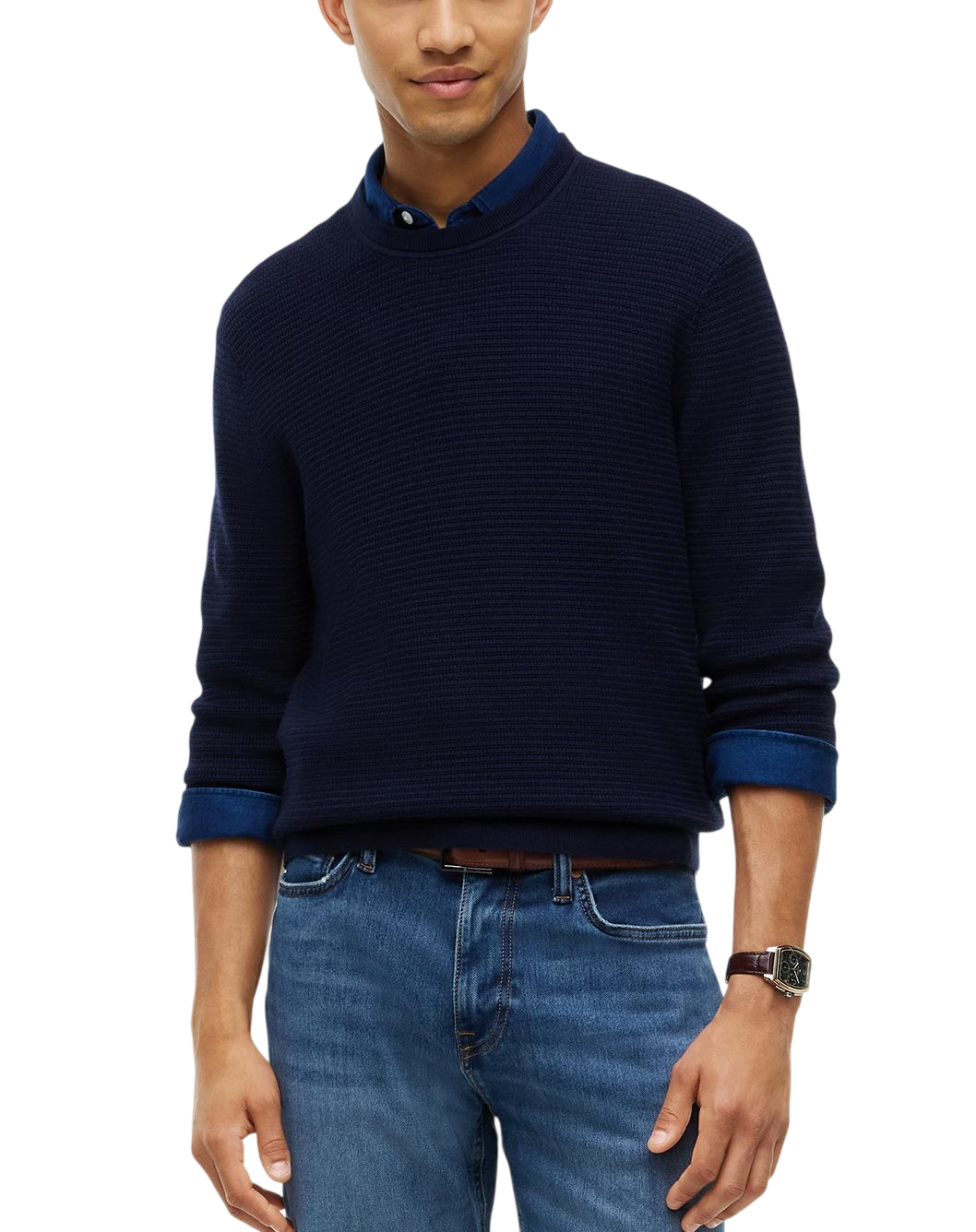 Ανδρικό Πουλόβερ Navy Μπλε Tommy Hilfiger MW0MW44759-DW5
