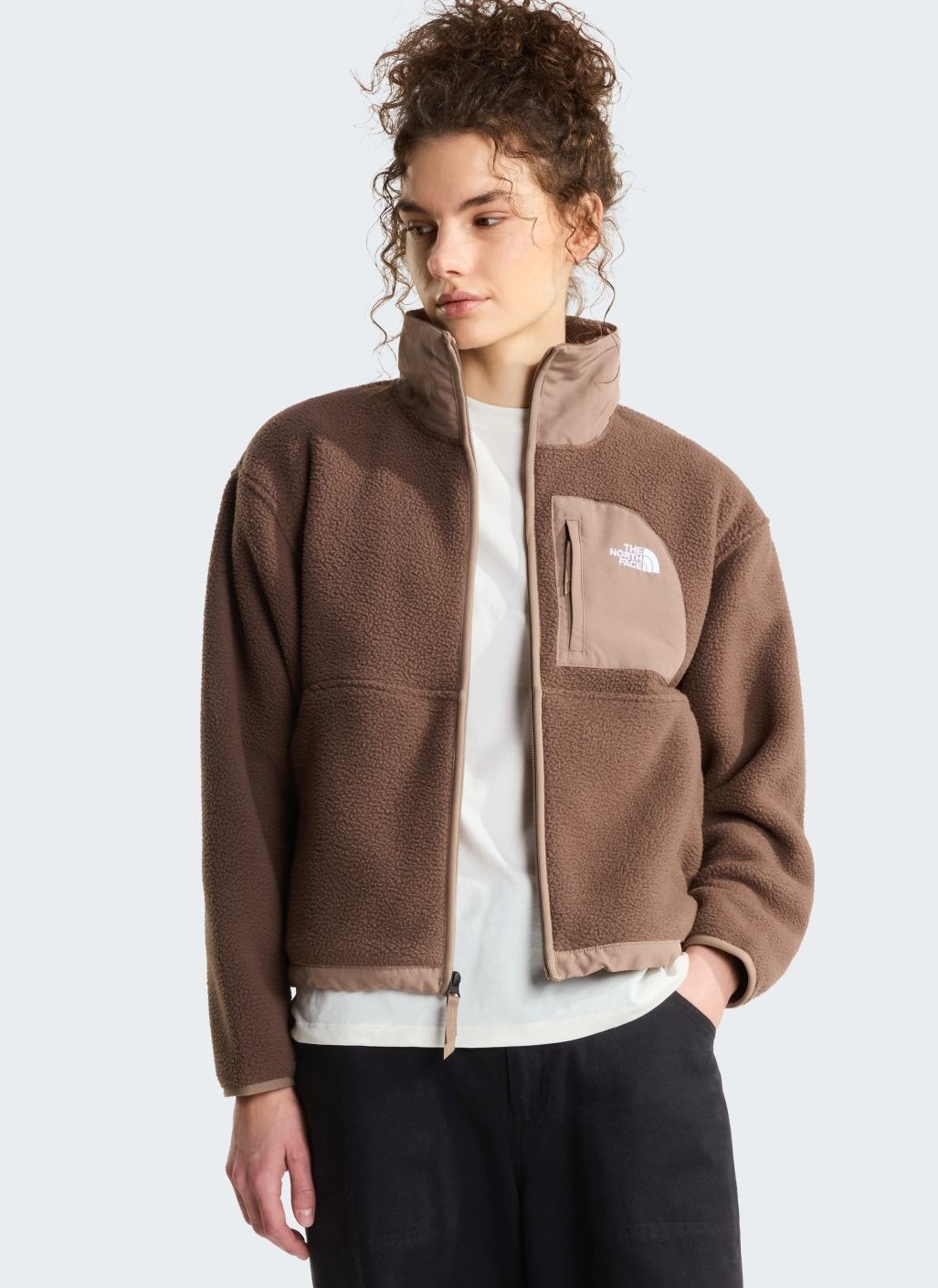 Γυναικεία Yumiori Off Peak Ζακέτα Καφέ The North Face NF0A8EUZ-UH11
