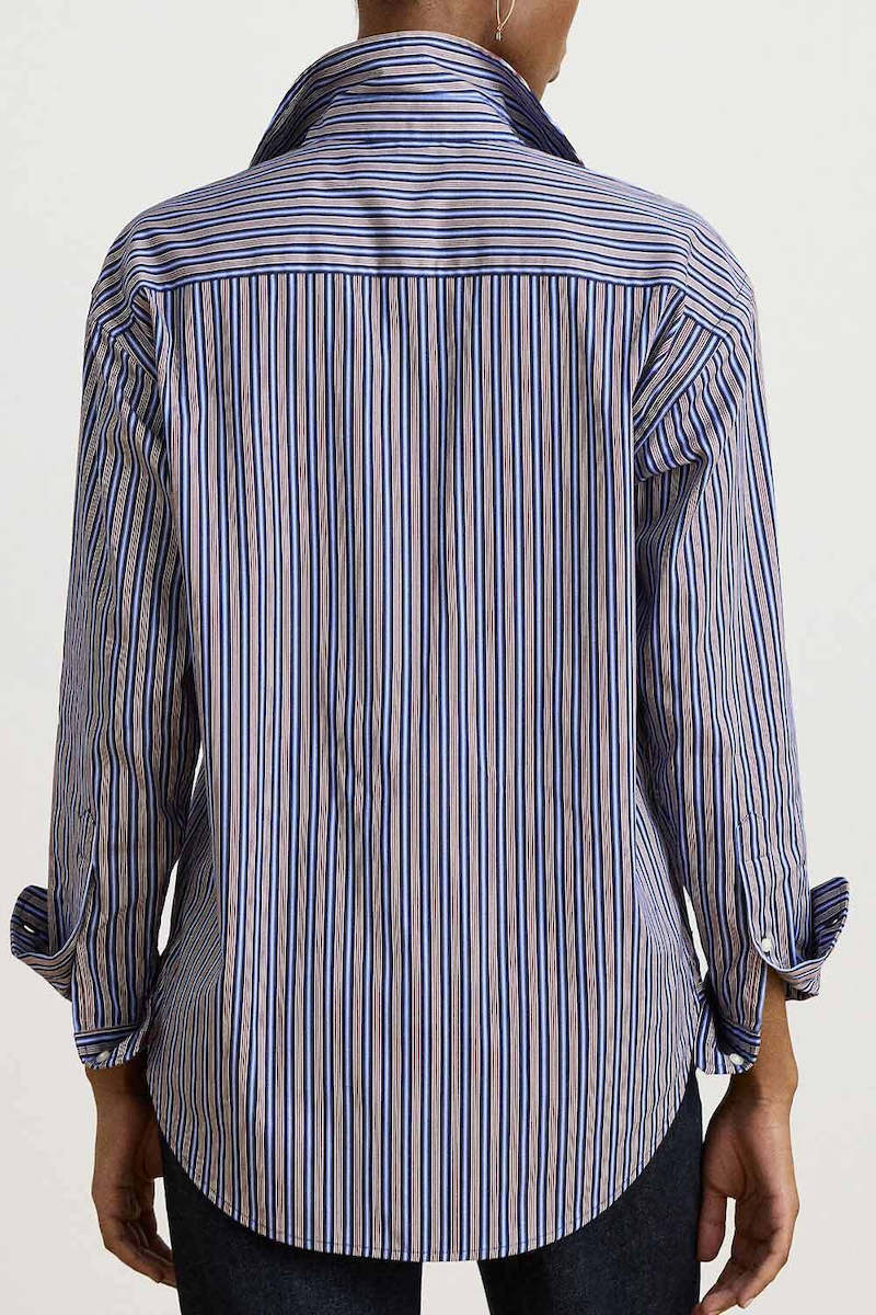 Γυναικείο Ριγέ Πουκάμισο Ralph Lauren 200B27664001-NAVY