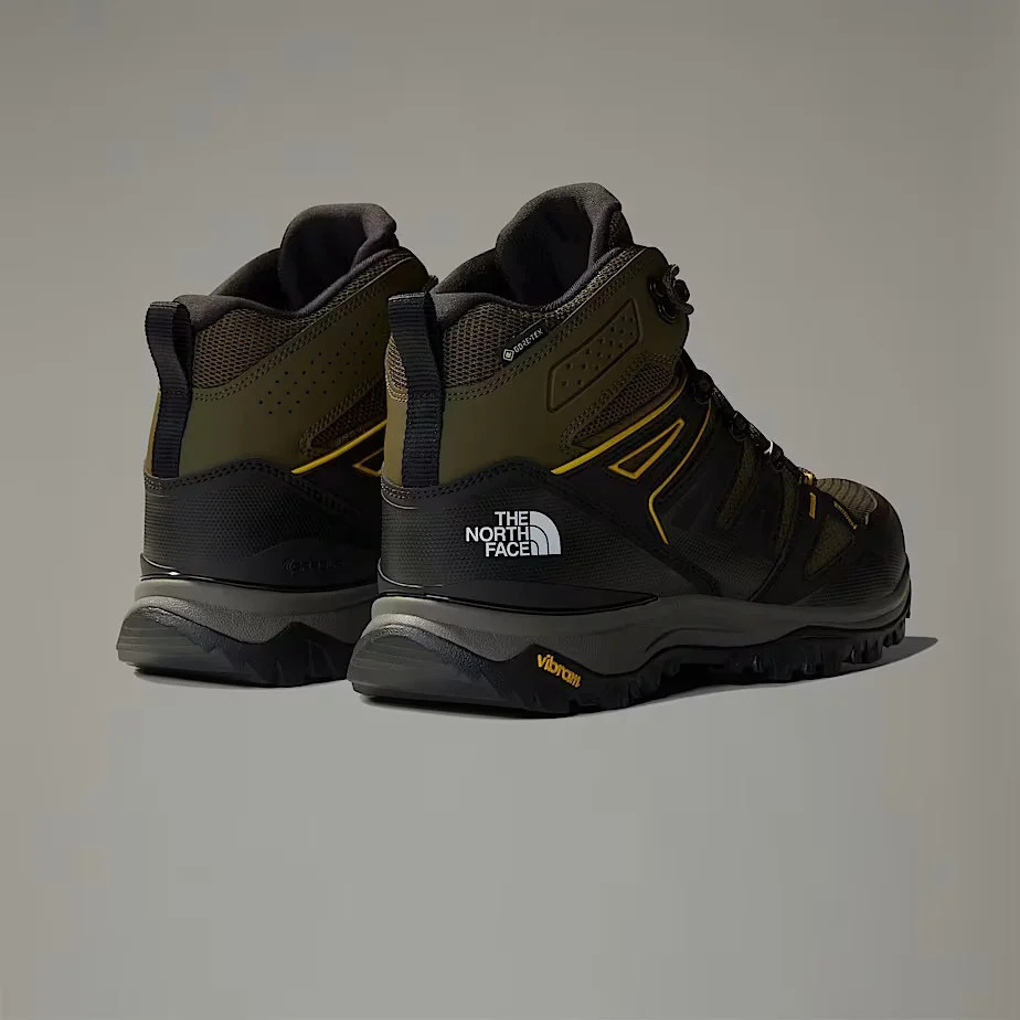 Ανδρικά Δερμάτινα Hedgehog Mid GORE-TEX Μποτάκια Χακί The North Face NF0A8AAA-BQW1