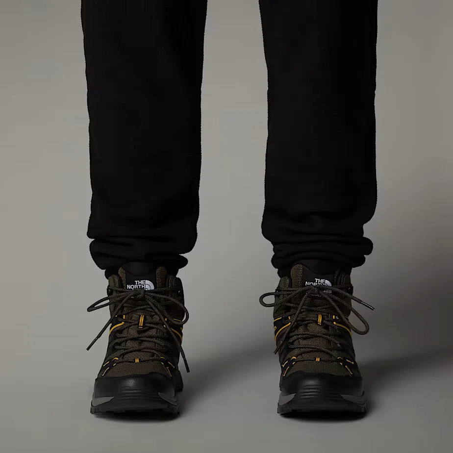 Ανδρικά Δερμάτινα Hedgehog Mid GORE-TEX Μποτάκια Χακί The North Face NF0A8AAA-BQW1