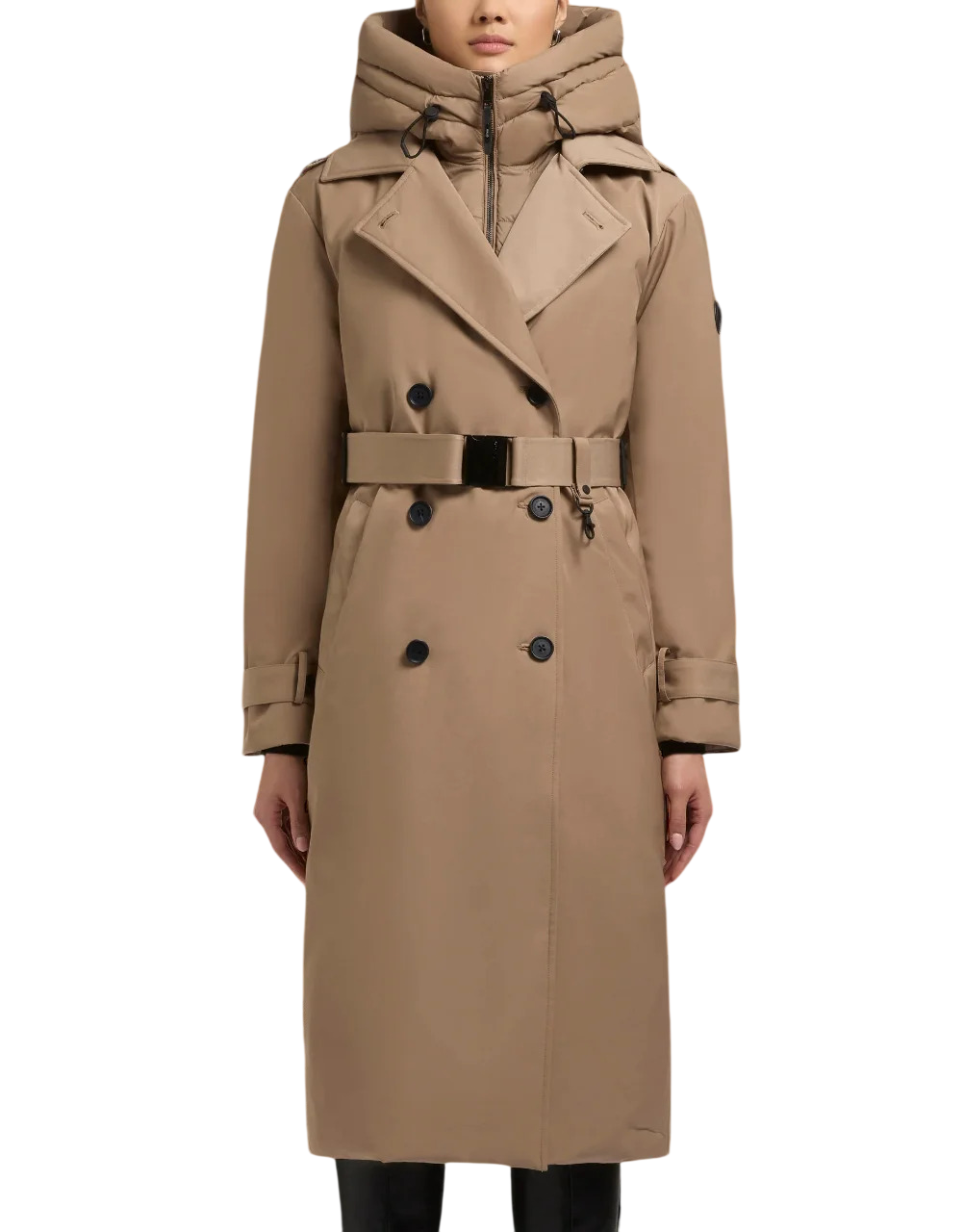 Γυναικεία Elena 3 Καπαρντίνα Μπεζ Khujo KJ1118CO263-146 COOKIE BEIGE