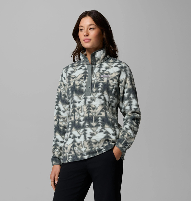 Γυναικείο Benton Springs Printed 1/2 Snap Fleece Columbia 2085611-342