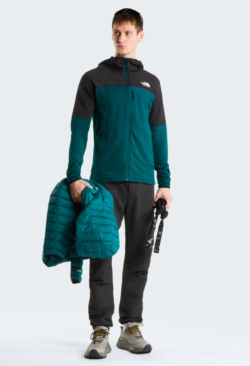 Ανδρικό Stormgap Power Grid Μπουφάν Πράσινο The North Face NF0A8G2W-S7K1