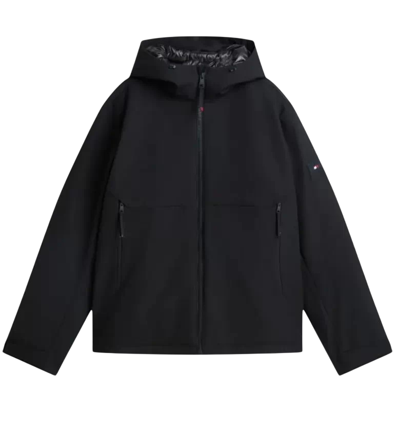Ανδρικό Μπουφάν Μαύρο Tommy Hilfiger MW0MW44978-BDS
