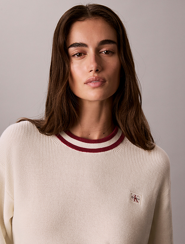 Γυναικείο Πουλόβερ Μπεζ Calvin Klein LV047H303G-YAS