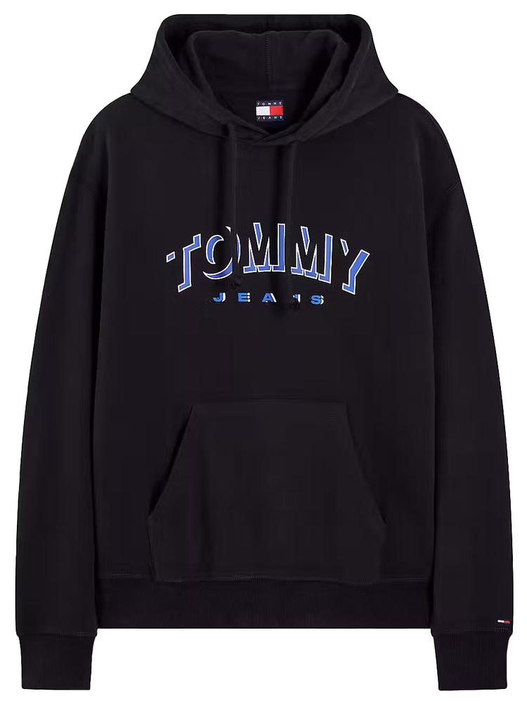 Ανδρικό Φούτερ Μαύρο Tommy Jeans DM0DM23582-BDS
