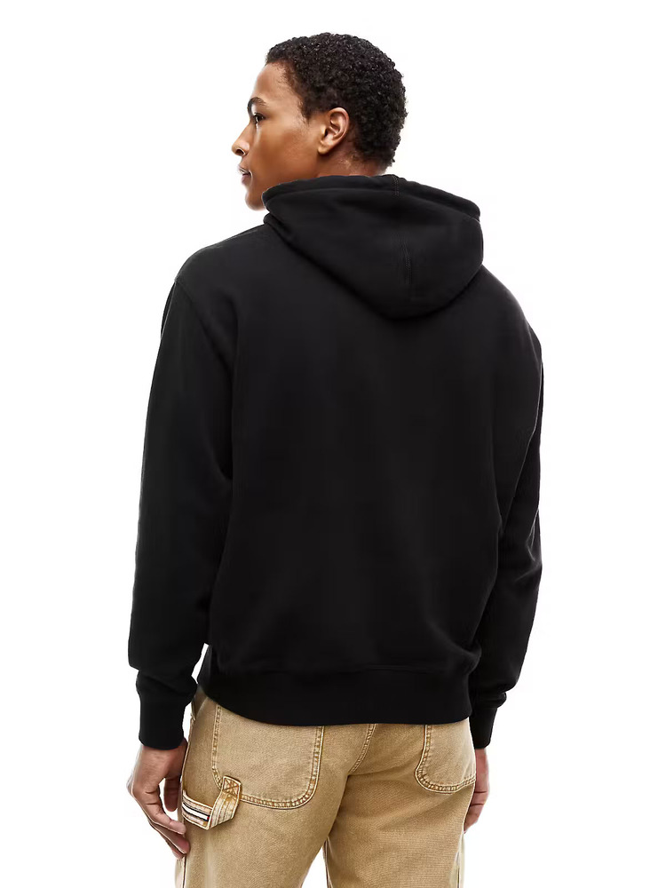 Ανδρικό Φούτερ Μαύρο Tommy Jeans DM0DM23582-BDS