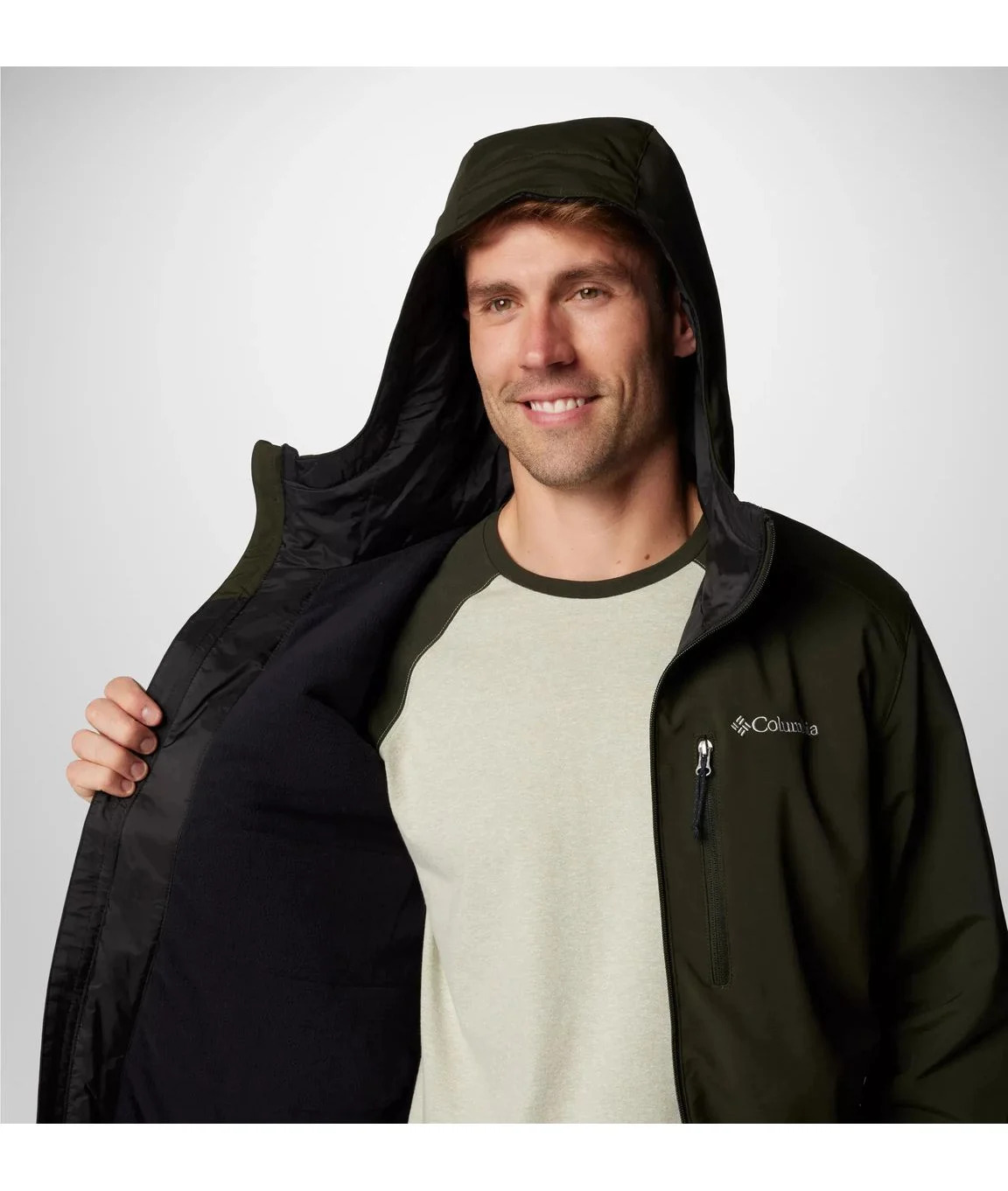 Ανδρικό Gate Racer II Softshell Μπουφάν Χακί Columbia 2090404-366