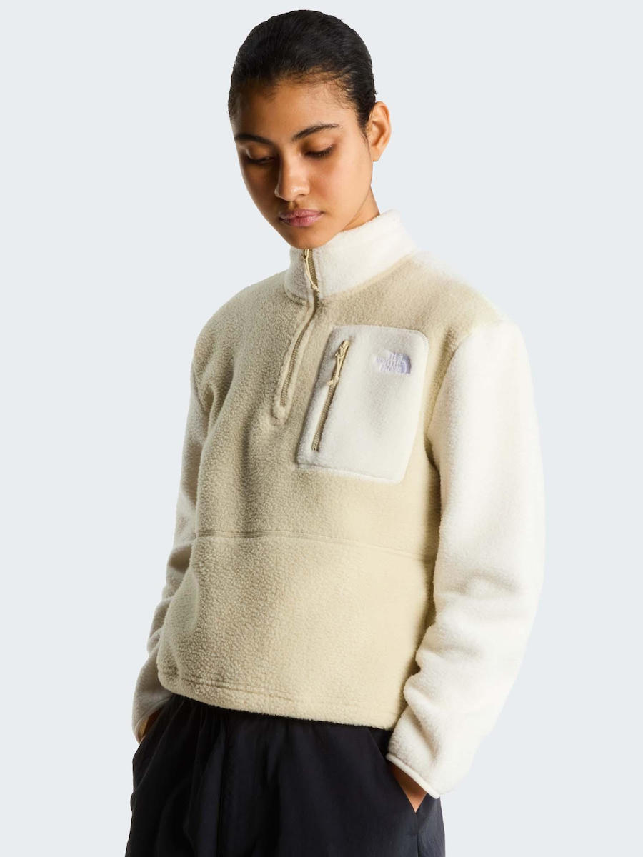 Γυναικείο Yumiori 1/4 Zip Fleece Μπεζ The North Face NF0A8E89-MIA1