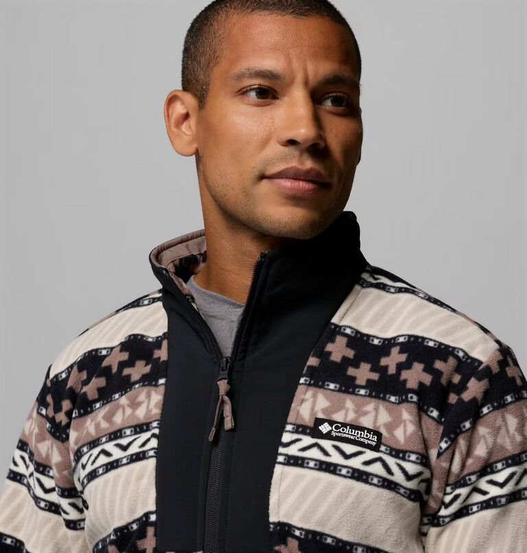 Ανδρική Sequoia Grove II Fz Printed Fleece Ζακέτα Columbia 2174071-011