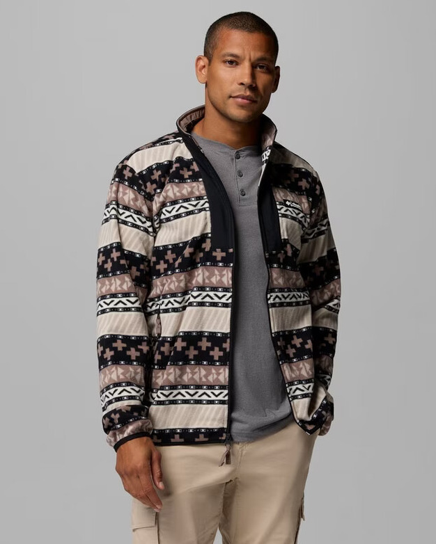 Ανδρική Sequoia Grove II Fz Printed Fleece Ζακέτα Columbia 2174071-011