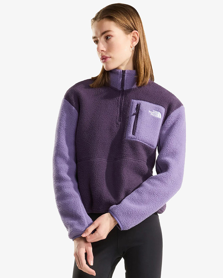 Γυναικείο Yumiori 1/4 Zip Fleece Μωβ The North Face NF0A8E89-S1B1