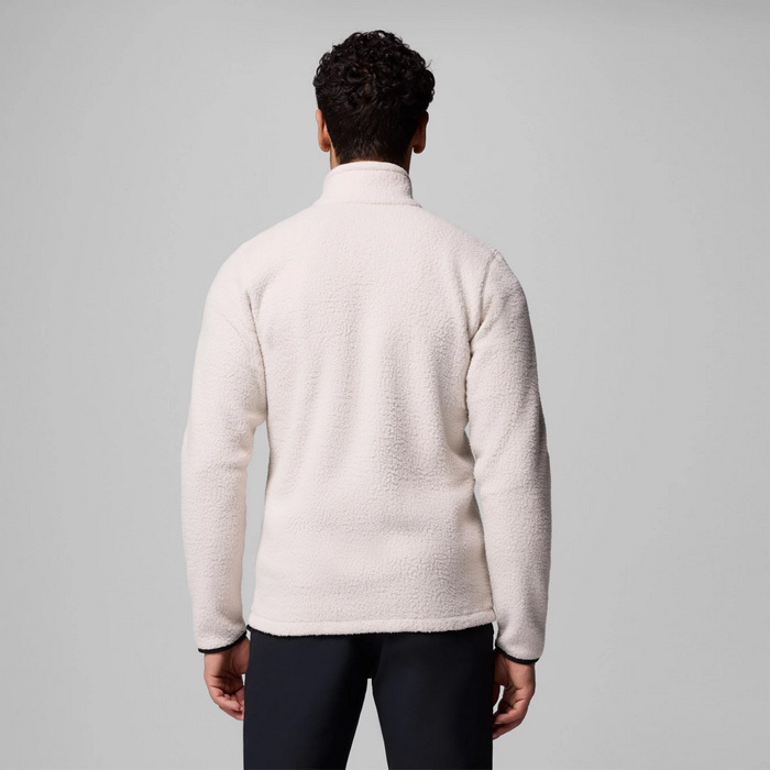 Ανδρική Jasper Ridge Pebbled Fleece Ζακέτα Εκρού Columbia 2142421-278