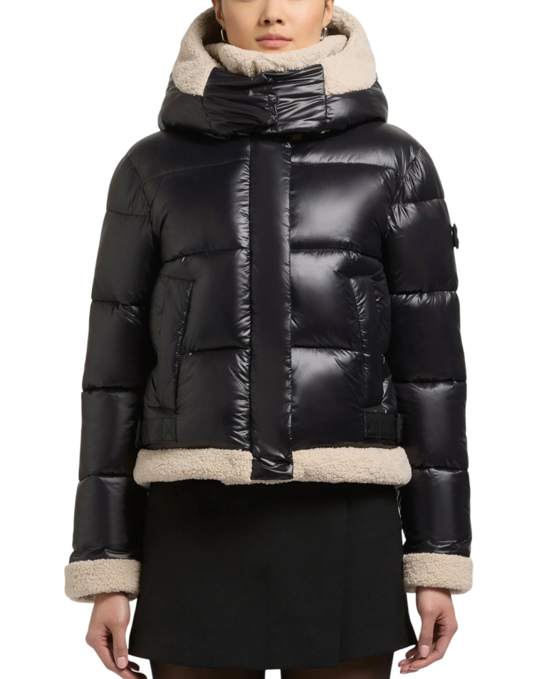Γυναικείο Nessie 3 Μπουφάν Μαύρο Khujo KJ1295JK263-BLACK