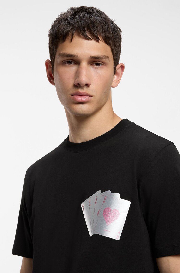 Ανδρικό Dahr T-Shirt Μαύρο HUGO 50568696-001
