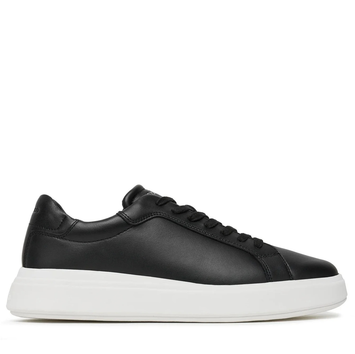 Ανδρικά Δερμάτινα Sneakers Μαύρα Calvin Klein HM0HM01016-BEH