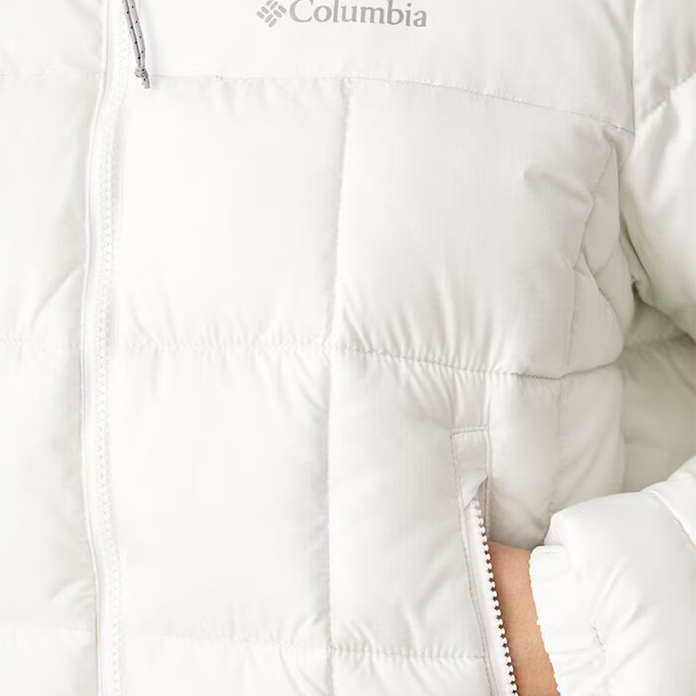 Γυναικείο Puffect III Cropped Μπουφάν Λευκό Columbia 2171241-125
