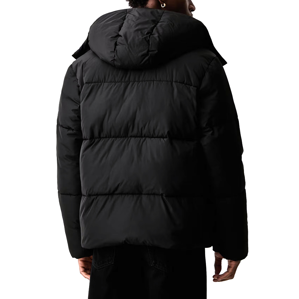 Ανδρικό Puffer Μπουφάν Μαύρο Karl Lagerfeld Jeans B3M15011-999 Black