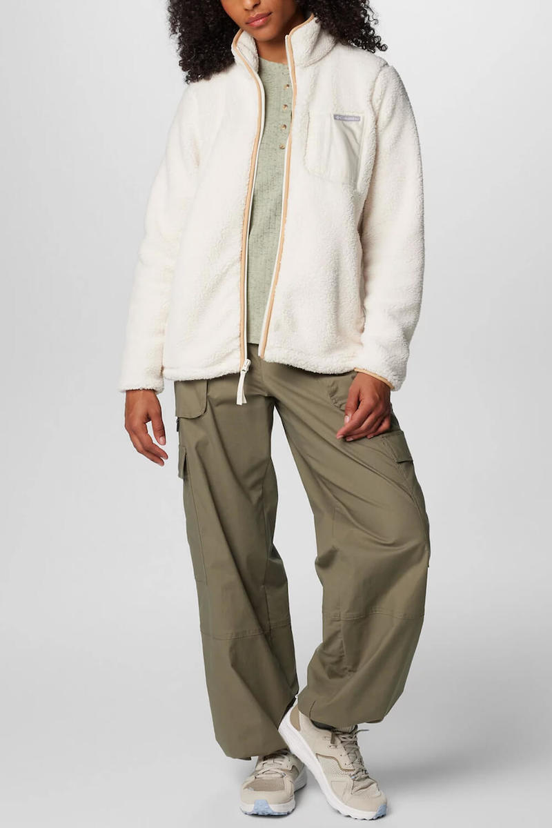 Γυναικεία West Bend II Sherpa Ζακέτα Εκρού Columbia 2099271-191