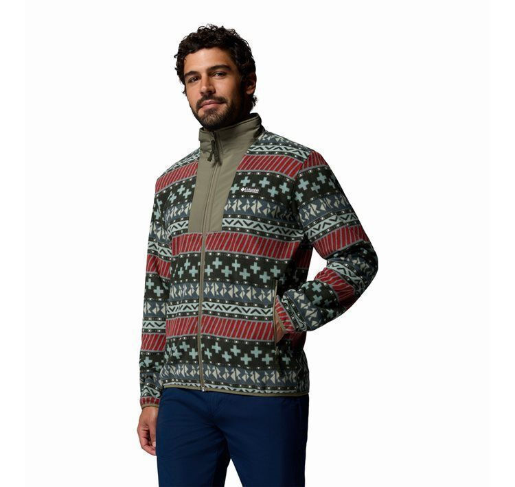 Ανδρική Sequoia Grove II Fz Printed Fleece Ζακέτα Columbia 2174071-366