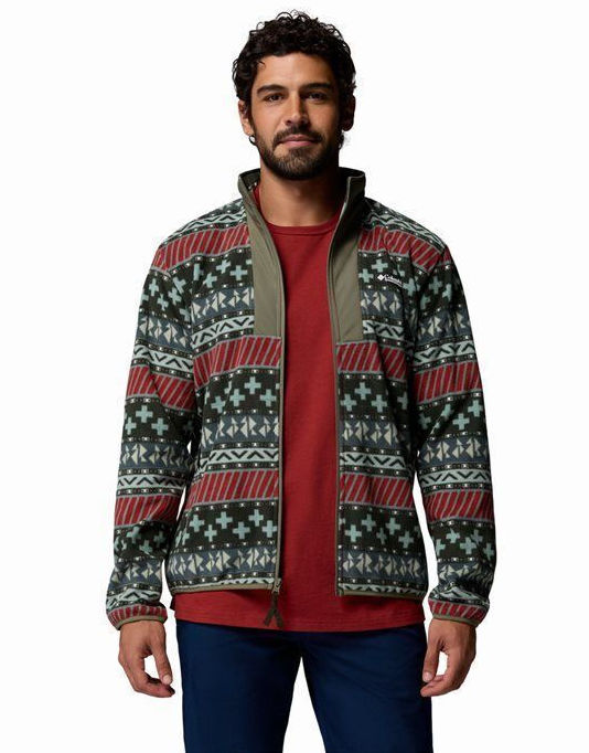 Ανδρική Sequoia Grove II Fz Printed Fleece Ζακέτα Columbia 2174071-366