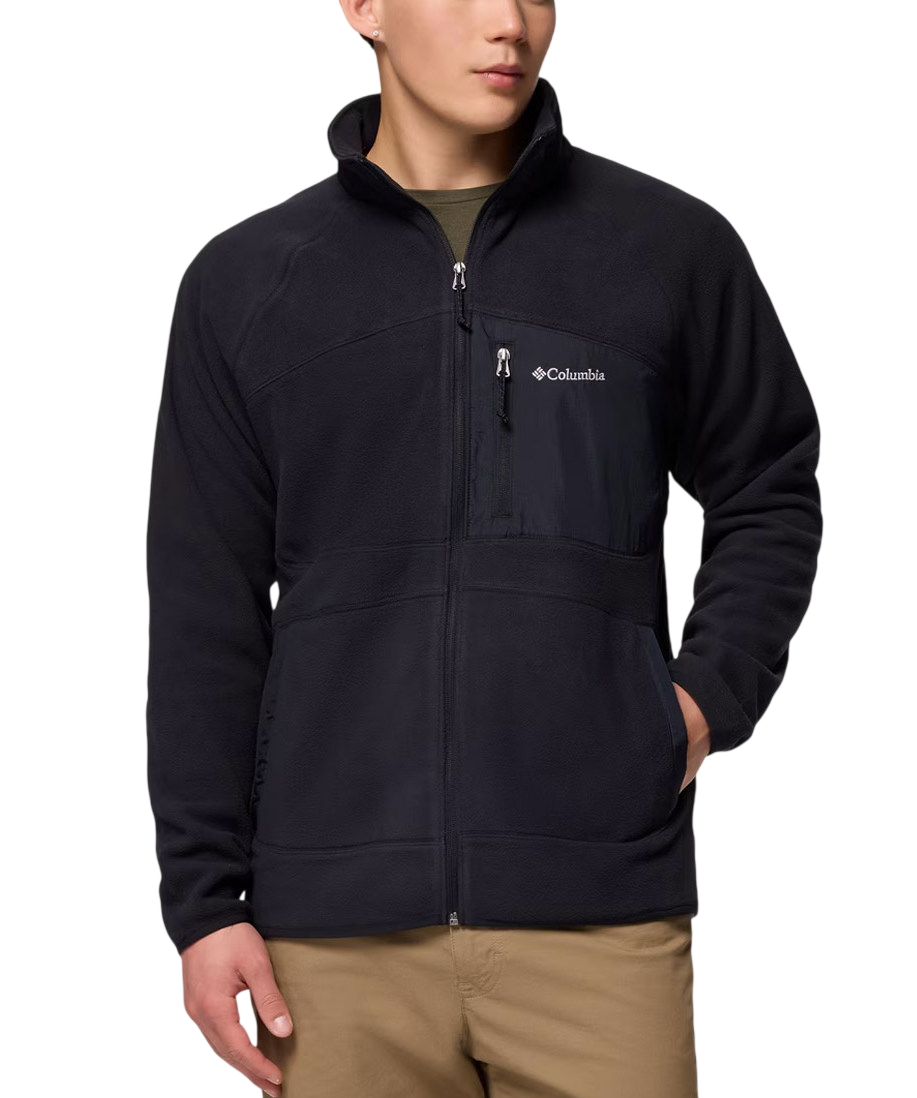 Ανδρική Fast Trek Overlay Full Zip Ζακέτα Μαύρη Columbia 2135691-010