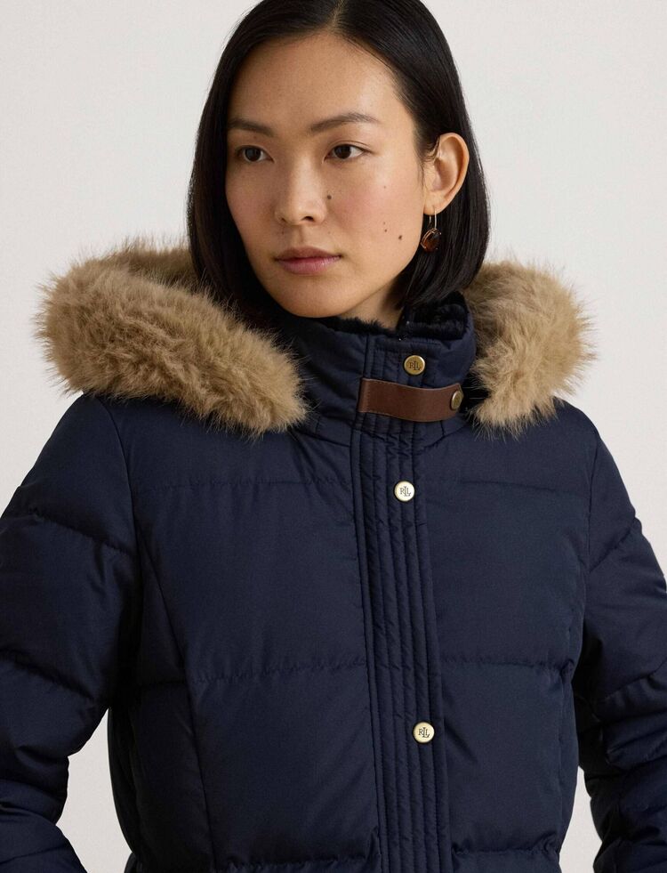 Γυναικείο Μπουφάν Navy Μπλε Ralph Lauren 297P23454001-NAVY