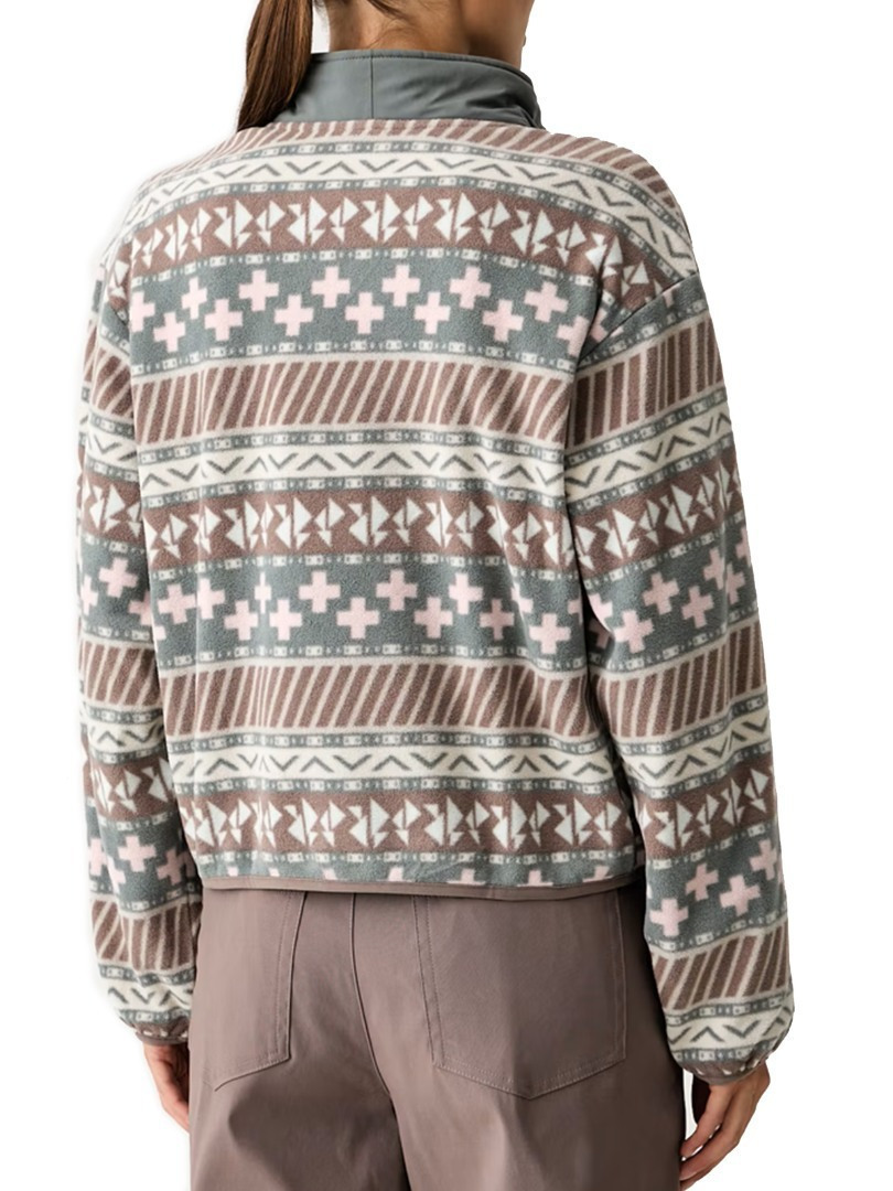 Γυναικείο Sequoia Grove II Printed Half Zip Fleece Columbia 2173781-254