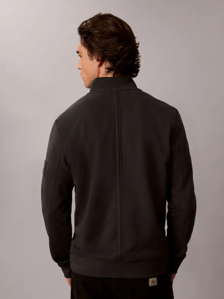 Ανδρικό Φούτερ Μαύρο Calvin Klein LV04RJ203G-8MN