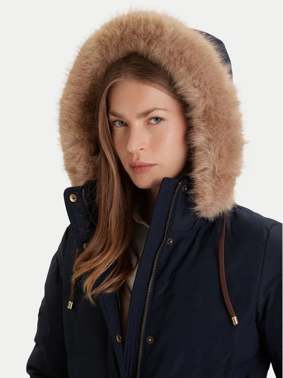 Γυναικείο Μπουφάν Navy Μπλε Ralph Lauren 297957509008-NAVY