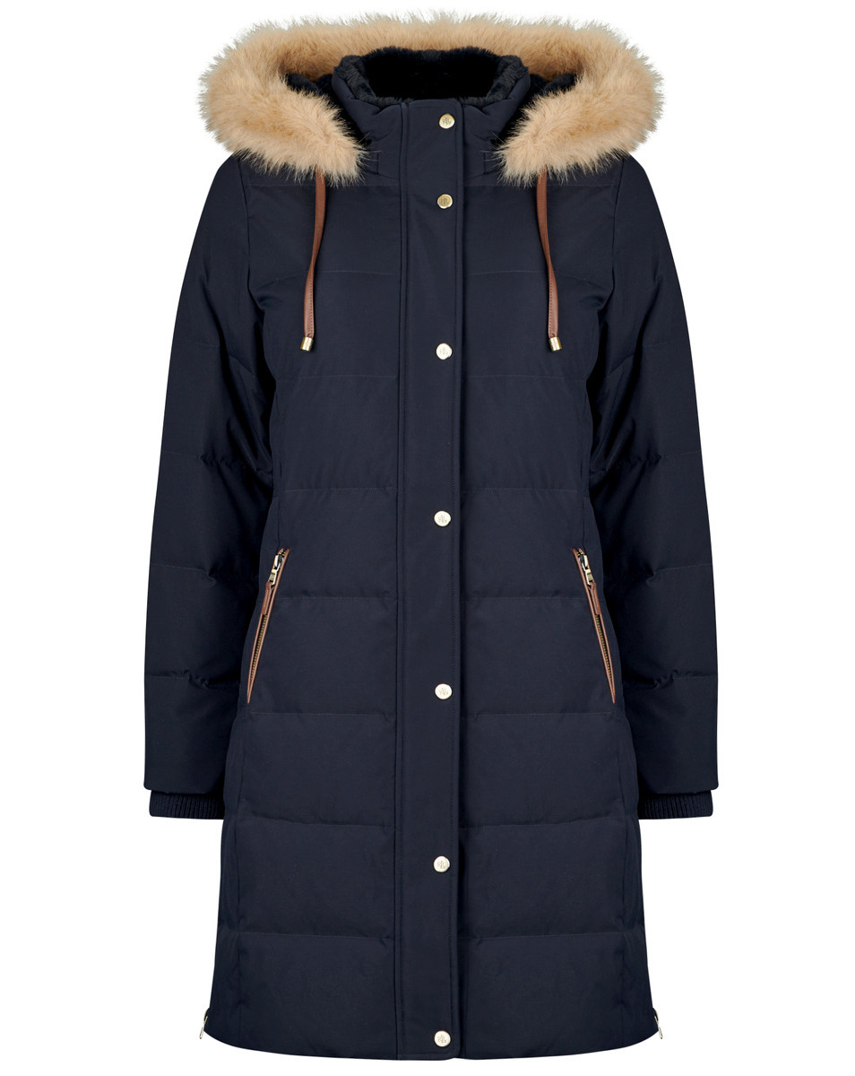 Γυναικείο Μπουφάν Navy Μπλε Ralph Lauren 297957509008-NAVY