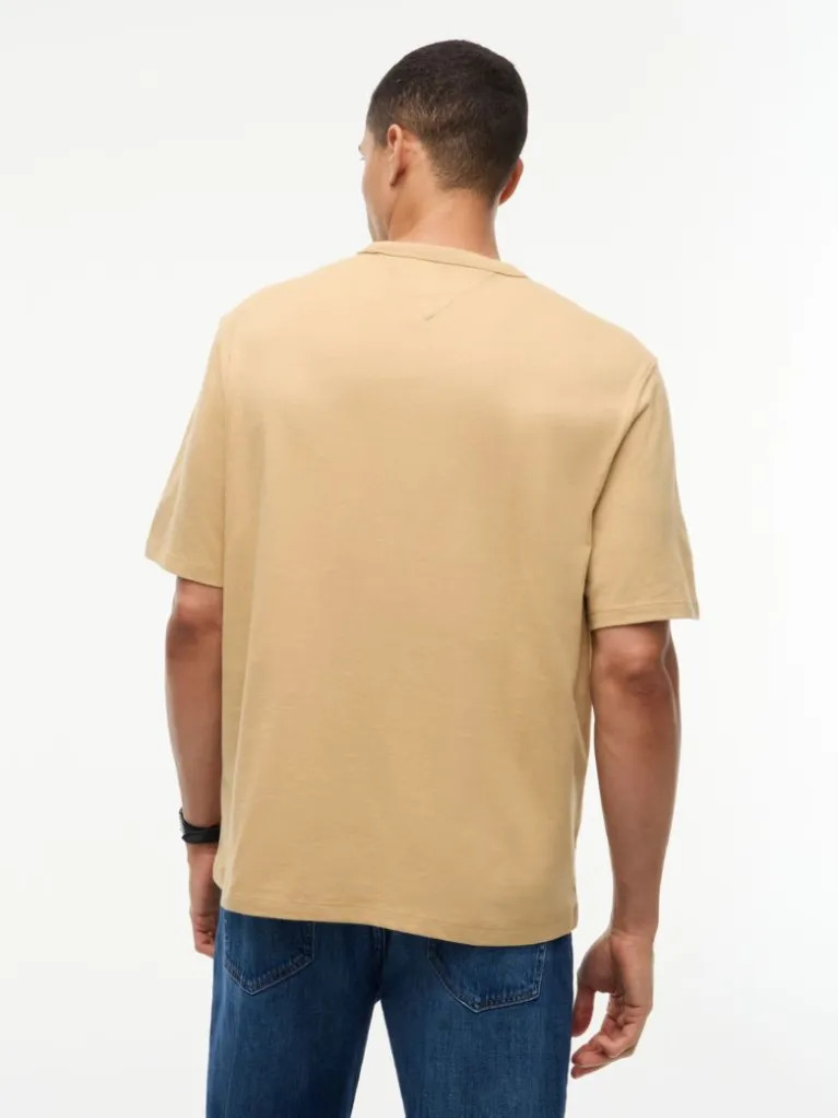 Ανδρικό 90's New Classics T-shirt Μπεζ Tommy Jeans DM0DM23544-ACA