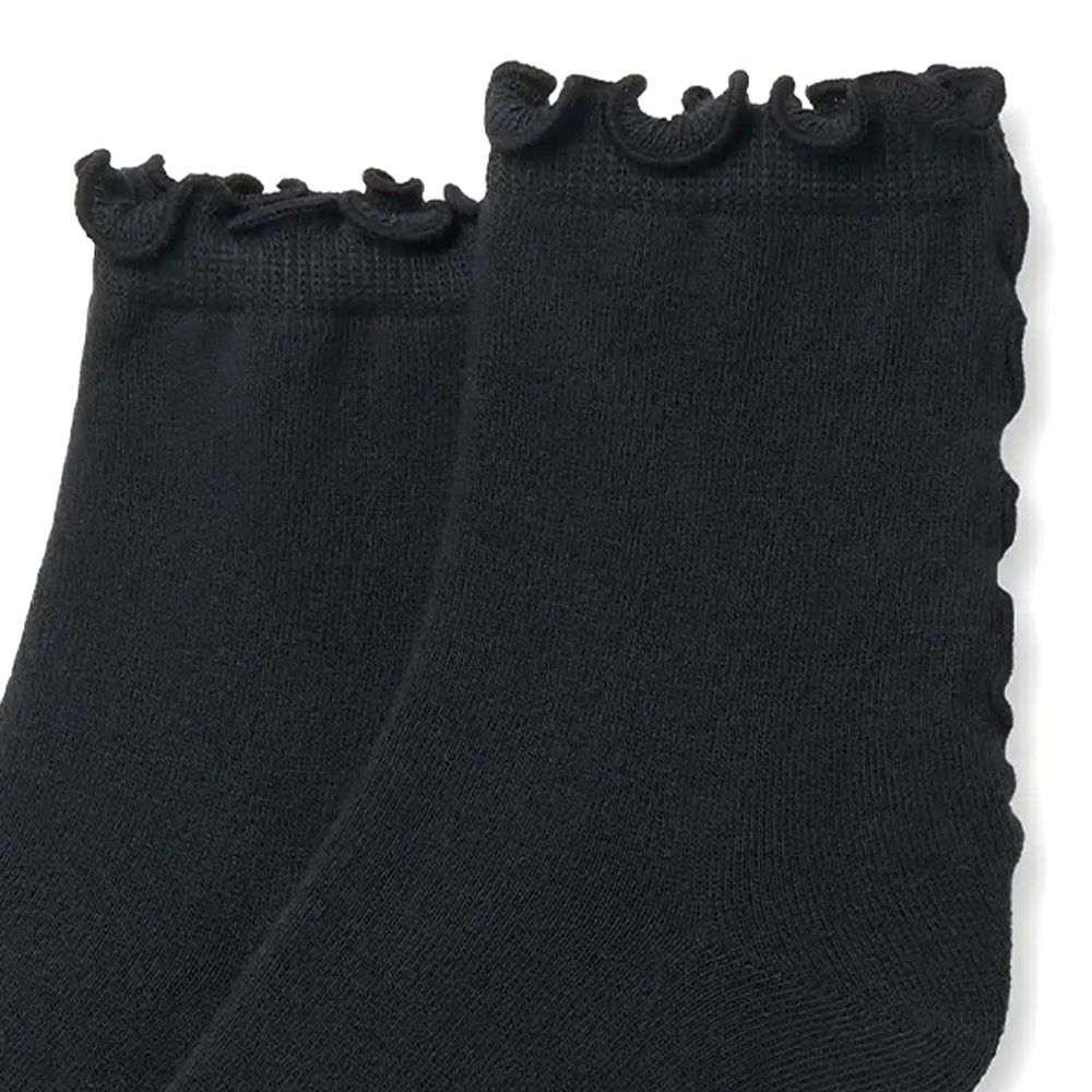 Γυναικείες Karsyn Lettuce Edge Quarter II Κάλτσες Μαύρες UGG 1175251-BLK
